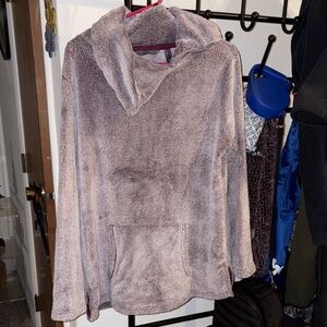 Cozy Purpke Hooded Pullover